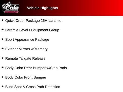 Used 2022 RAM 1500 Laramie w/ Sport Appearance Package AWD/4WD image 5