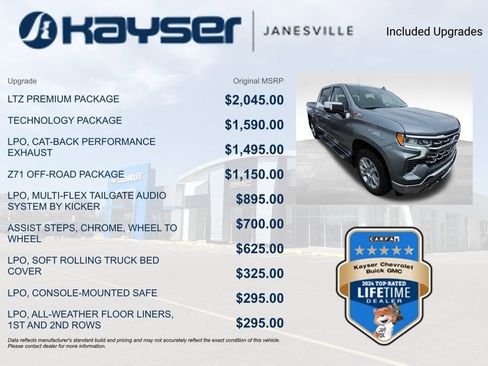 Used 2025 Chevrolet Silverado 1500 LTZ w/ LTZ Premium Package image 2