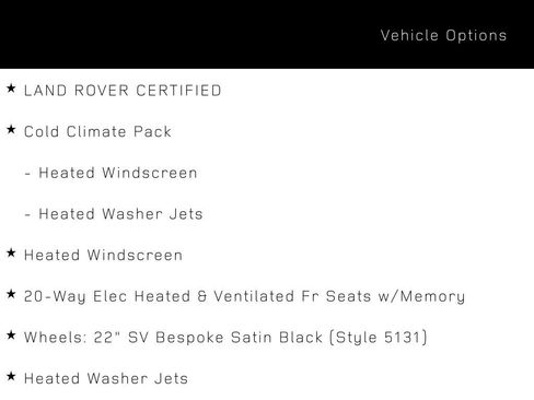 Used 2024 Land Rover Range Rover Sport Dynamic SE AWD/4WD image 10