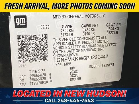 Used 2023 Chevrolet Traverse Premier AWD/4WD image 14