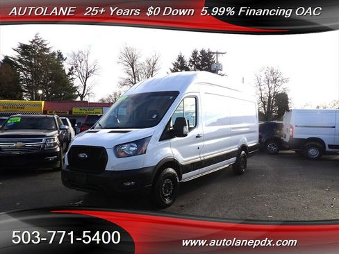 Used 2021 Ford Transit 350 148 High Roof Extended image 2
