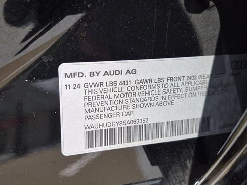 Certified 2025 Audi A3 2.0T Premium Plus w/ Premium Plus Package AWD/4WD image 25