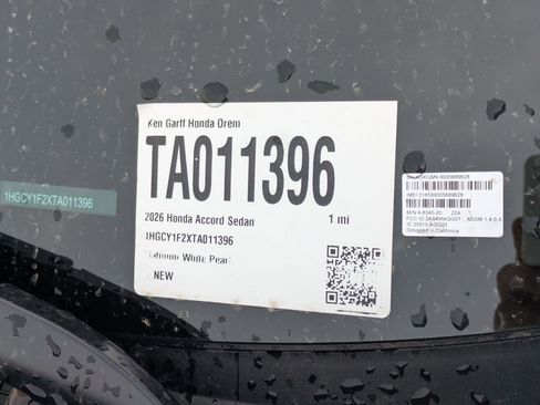 New 2026 Honda Accord LX image 16