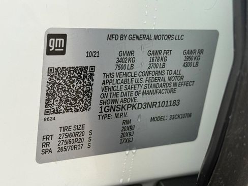 Used 2022 Chevrolet Tahoe Z71 w/ Z71 Off-Road Package image 29