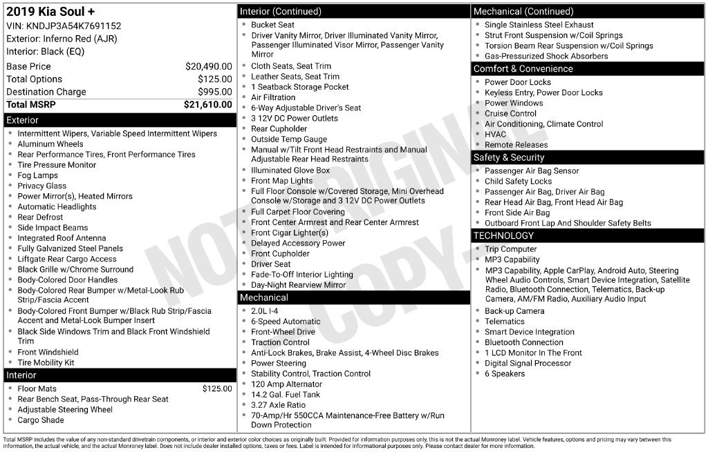 Used 2019 Kia Soul + FWD image 37