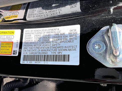 Certified 2024 Honda CR-V EX-L image 14
