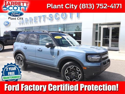 Certified 2025 Ford Bronco Sport Outer Banks w/ Outer Banks Tech Package+ AWD/4WD image 1