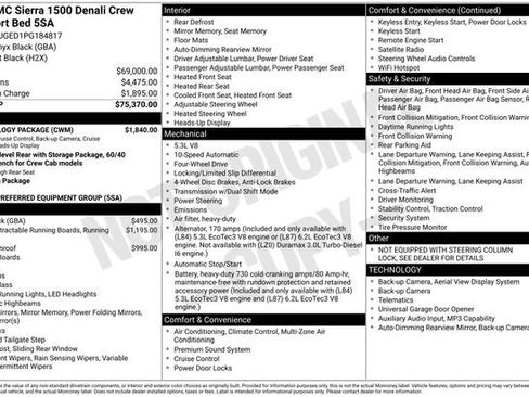 Used 2023 GMC Sierra 1500 Denali w/ Technology Package image 40