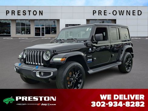 Used 2023 Jeep Wrangler Sahara w/ Cold Weather Group image 1