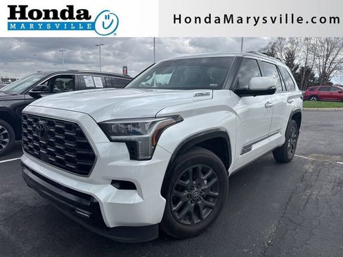 Used 2025 Toyota Sequoia Platinum w/ Tow Technology Package image 1