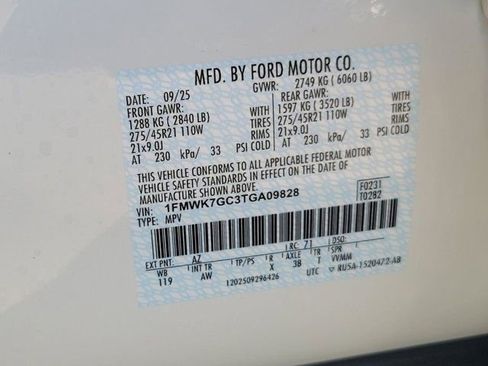 Used 2026 Ford Explorer ST w/ Sun And Sound Package RWD image 13