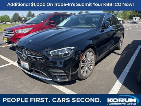 Used 2022 Mercedes-Benz E 350 4MATIC Sedan image 1