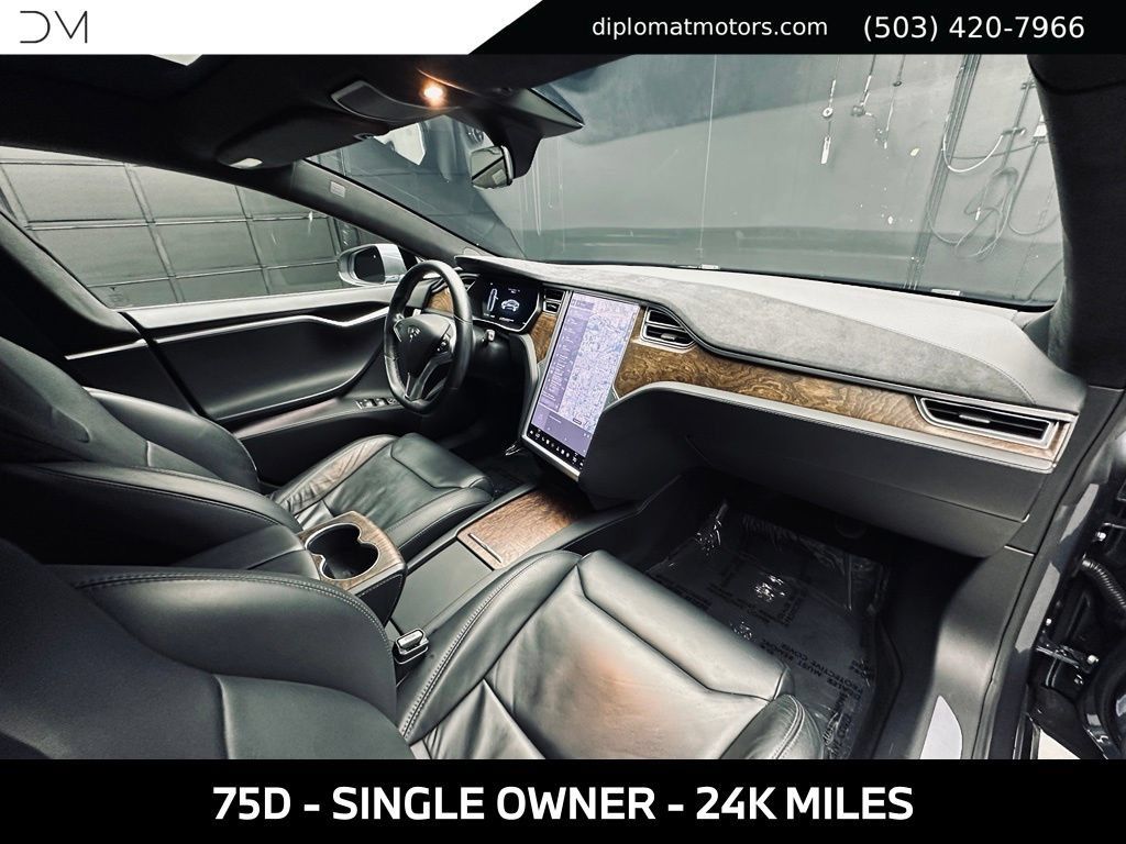 Used 2017 Tesla Model S 75D AWD/4WD image 18