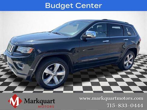 Used 2014 Jeep Grand Cherokee Overland w/ Advanced Technology Group AWD/4WD image 1