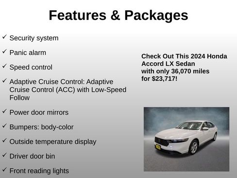 Used 2024 Honda Accord LX image 20