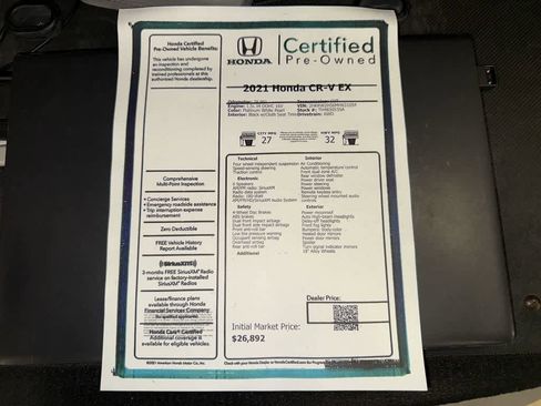 Used 2021 Honda CR-V EX image 13