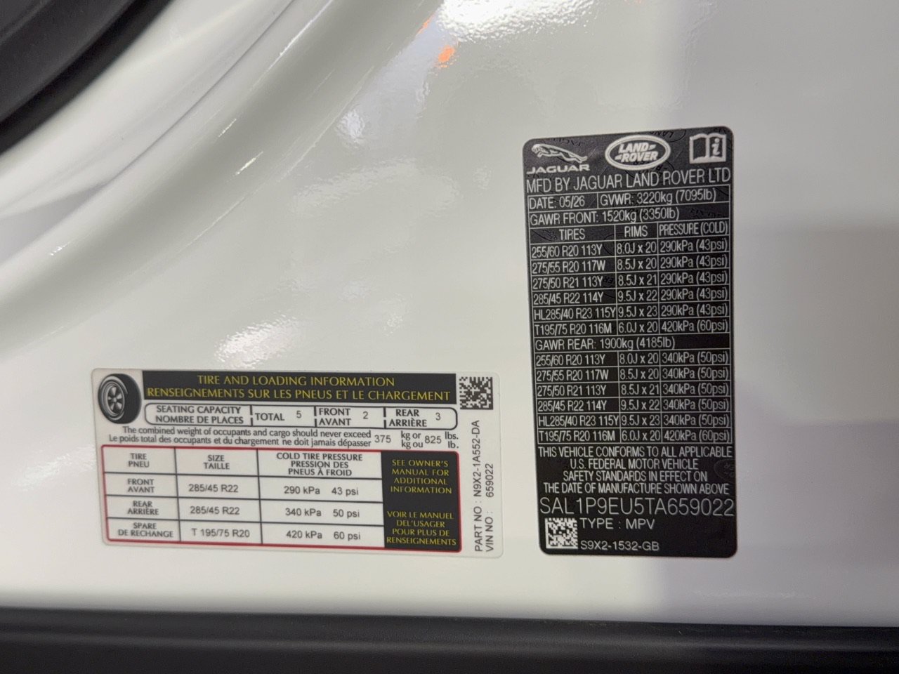 New 2026 Land Rover Range Rover Sport SE AWD/4WD image 31