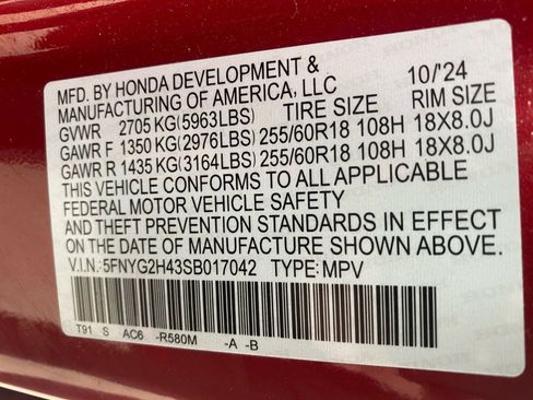 Certified 2025 Honda Pilot EX-L image 39