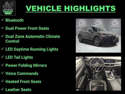 Used 2018 Alfa Romeo Stelvio AWD w/ Cold Weather Package image 3