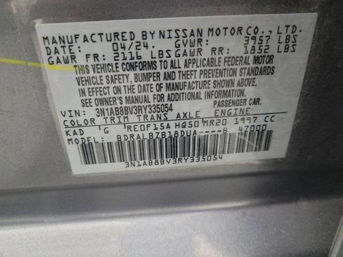 Used 2024 Nissan Sentra S FWD image 33
