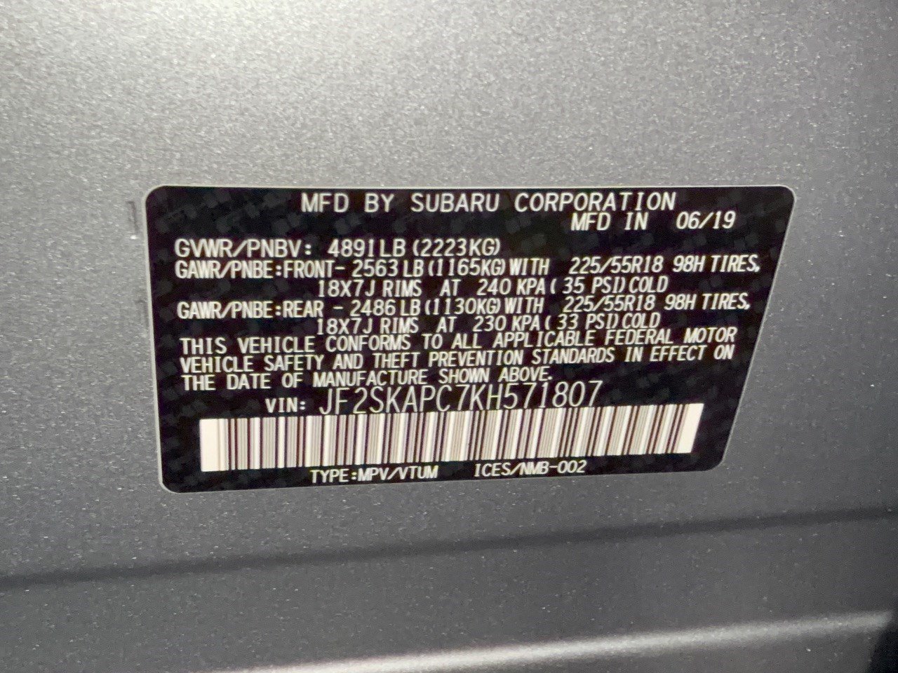 Used 2019 Subaru Forester Sport w/ Popular Package #2 AWD/4WD image 31