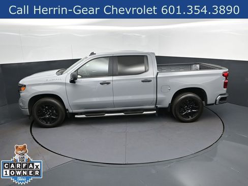 Used 2025 Chevrolet Silverado 1500 Custom w/ LPO, Dark Essentials Package RWD image 33