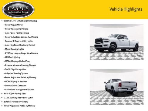 Used 2025 RAM 3500 Laramie w/ Night Edition image 7