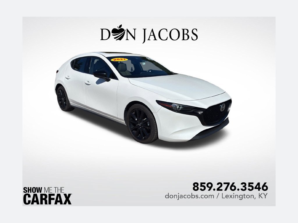 Used 2021 MAZDA MAZDA3 AWD 2.5 Turbo Hatchback 360° Tour