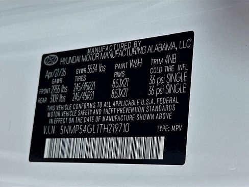 New 2026 Hyundai Santa Fe Calligraphy FWD image 23