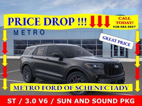 New 2026 Ford Explorer ST w/ Sun And Sound Package AWD/4WD image 1