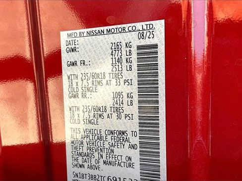 New 2026 Nissan Rogue SV w/ Cold Weather Package image 8