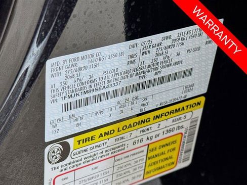 Certified 2025 Ford Expedition Max Platinum image 35