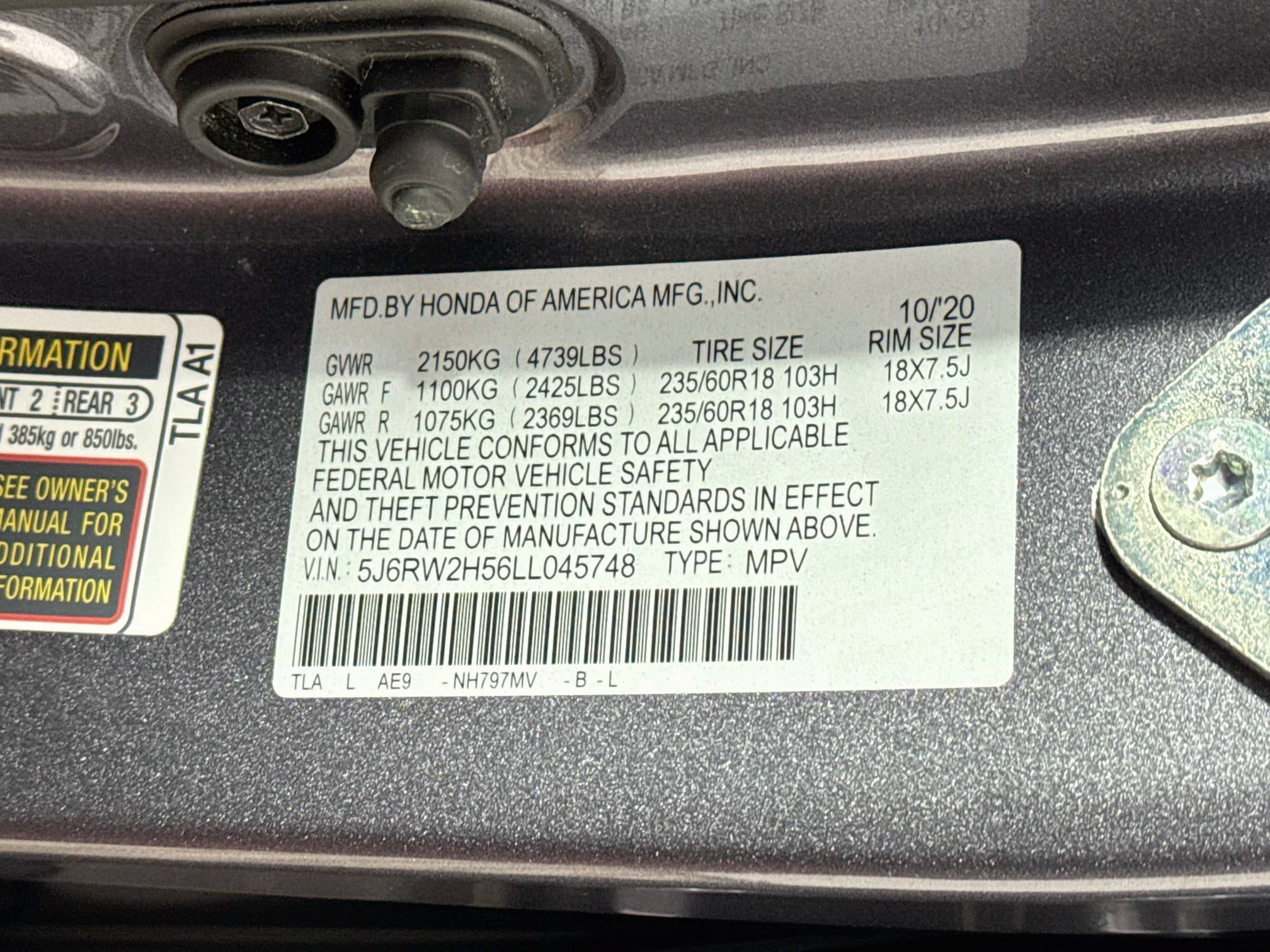 Used 2020 Honda CR-V EX image 27