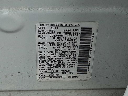 Used 2020 Nissan Rogue SV image 26