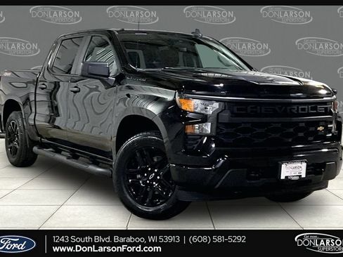 Used 2022 Chevrolet Silverado 1500 Custom w/ Rally Edition AWD/4WD image 1