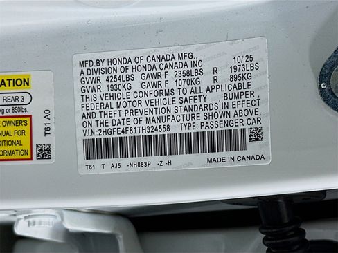 Used 2026 Honda Civic Sport Touring image 32