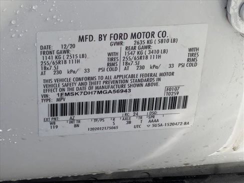 Used 2021 Ford Explorer XLT image 22