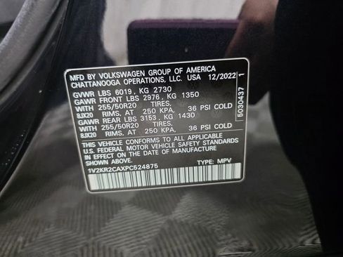 Certified 2023 Volkswagen Atlas SE w/ Panoramic Sunroof Package AWD/4WD image 40