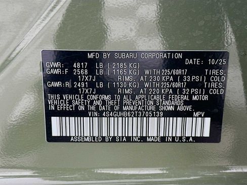 Certified 2026 Subaru Crosstrek 2.5i w/ Convenience Package #1 image 28