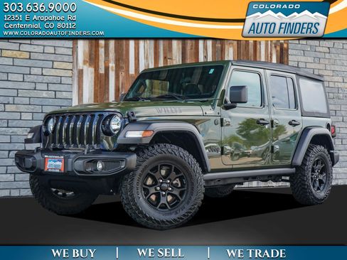 Used 2021 Jeep Wrangler Unlimited Sport AWD/4WD image 1