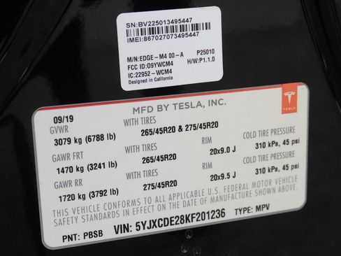 Used 2019 Tesla Model X Long Range AWD/4WD image 46