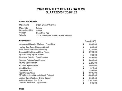 Used 2023 Bentley Bentayga image 15