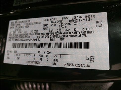 Certified 2023 Ford Escape Active image 33