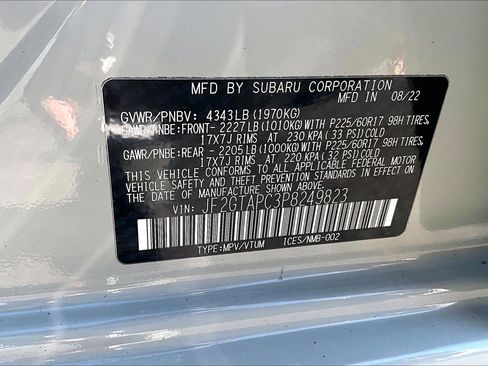 Used 2023 Subaru Crosstrek 2.0i Premium w/ Special Edition image 28