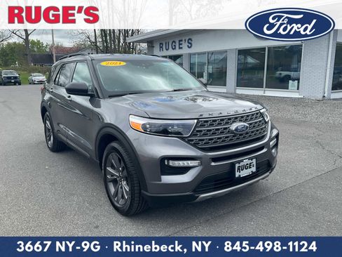 Used 2021 Ford Explorer XLT w/ Equipment Group 202A AWD/4WD image 1