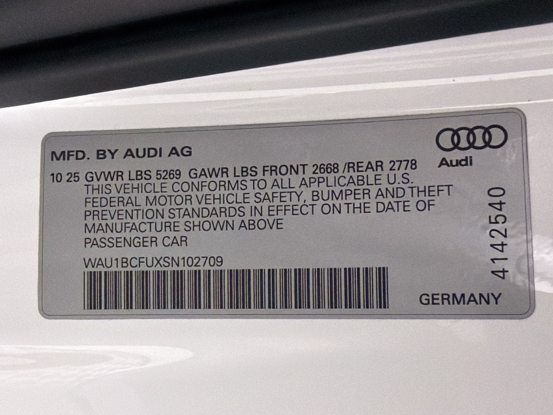 Used 2025 Audi A5 Premium w/ Convenience Package AWD/4WD image 15