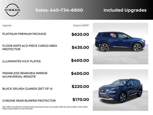 Certified 2023 Nissan Rogue Platinum w/ Platinum Premium Package AWD/4WD image 8