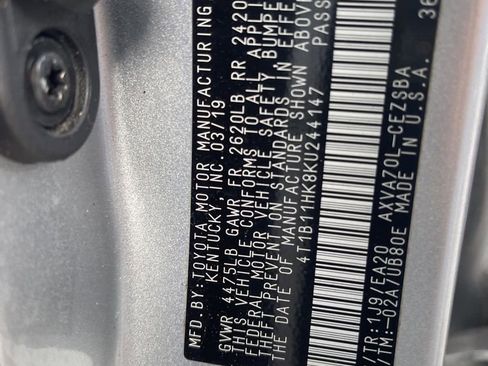 Used 2019 Toyota Camry SE image 17