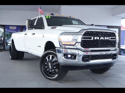 Used 2021 RAM 3500 Tradesman w/ Chrome Appearance Group AWD/4WD image 1