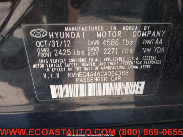 Used 2012 Hyundai Sonata Hybrid w/ Ultimate Pkg FWD image 11